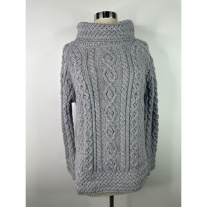 Aran Woolen Mills 100% Wool Cable Knit Sweater